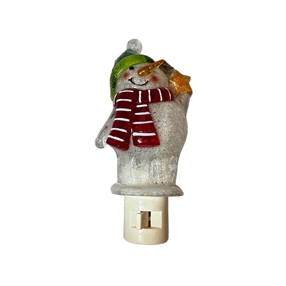 Holiday Snowman Night Light